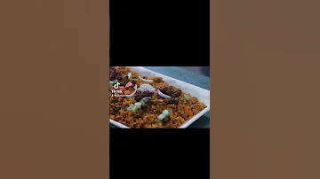 Palm Larvae Jollof rice