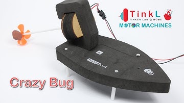 Crazy Bug | Motor Machines New | Tinker Lab at Home