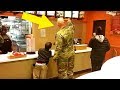 This Soldier Goes To Order Taco Bell Meal, Stops Cold When He Hears 2 Boys Behind Him