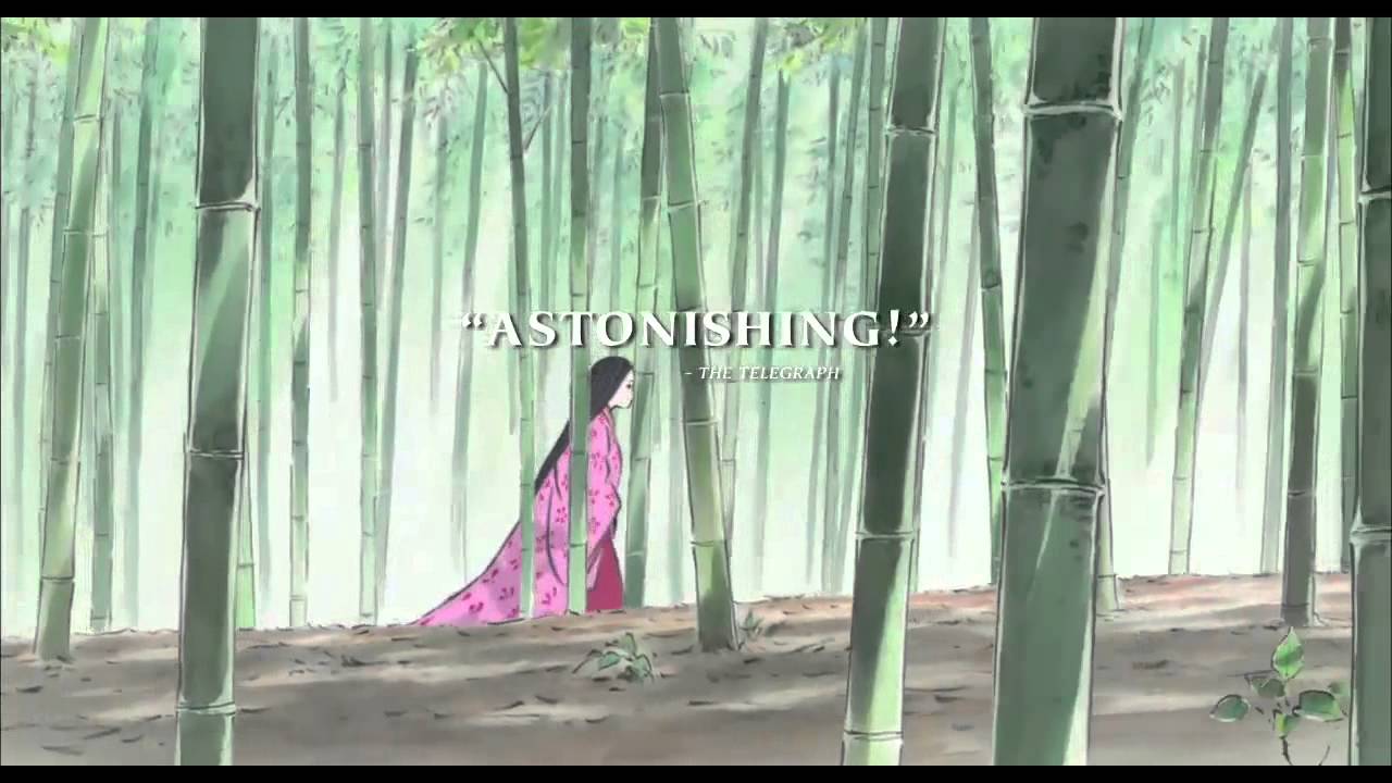 Prenses Kaguya Masalı Resmi Fragman kapak görseli