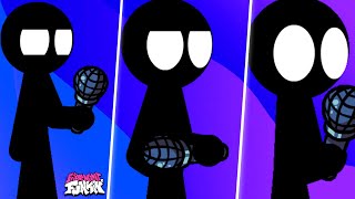 FNF Android Stickman Character | Sticking Song Stickman Fight Song Serious & BoomBox Song Gameplay