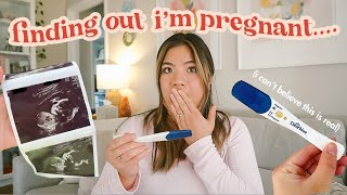 FINDING OUT I&#39;M PREGNANT 2024 (EMOTIONAL - I was SHOCKED) 😯