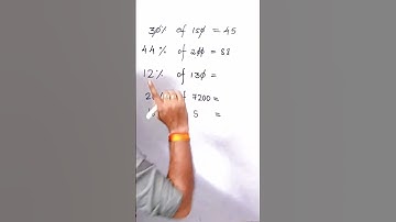 Percentage kaise nikale shortcut | how to calculate percentage value fast short trick | #percentage