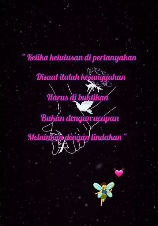 Story wa  #karna aku tlah denganmu# ❤🥰