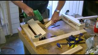 How to make retractable castors for the jointer