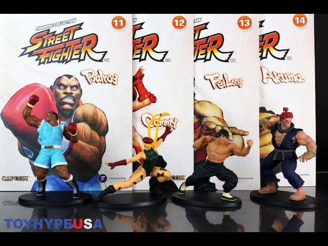 Street Fighter figures from the video game - Fanhome