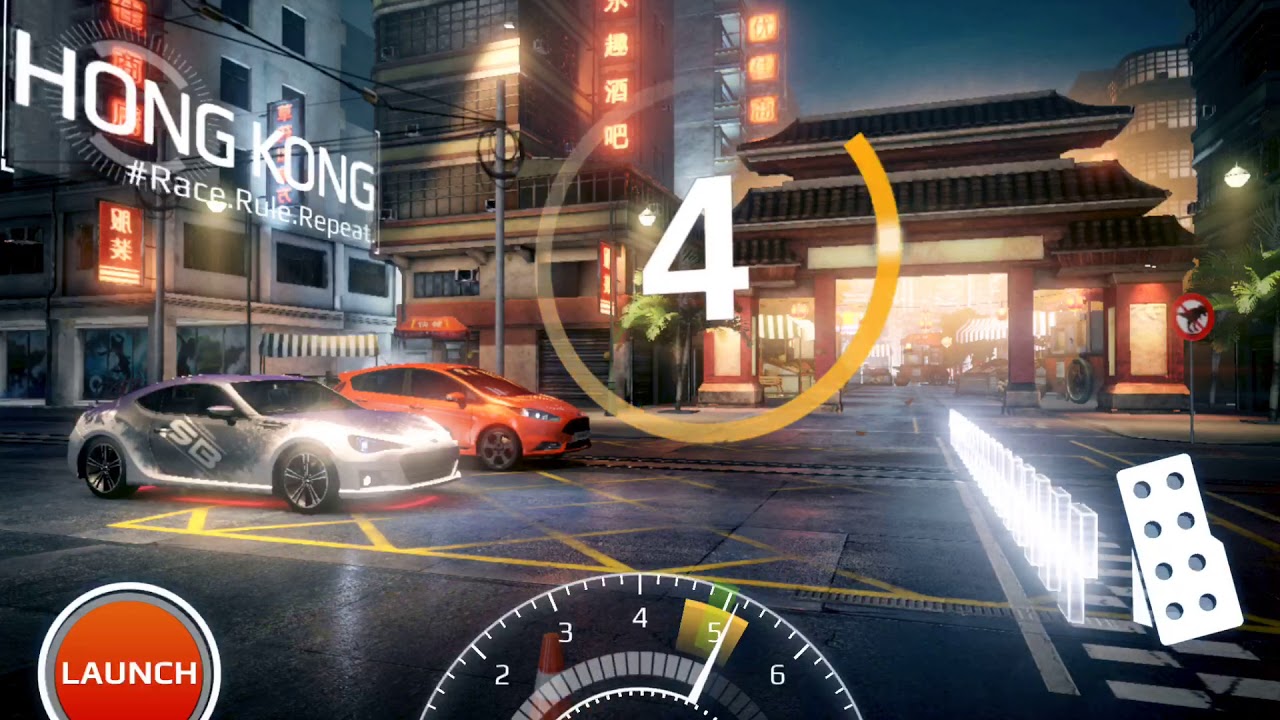 A pink slip race ...and a glitch