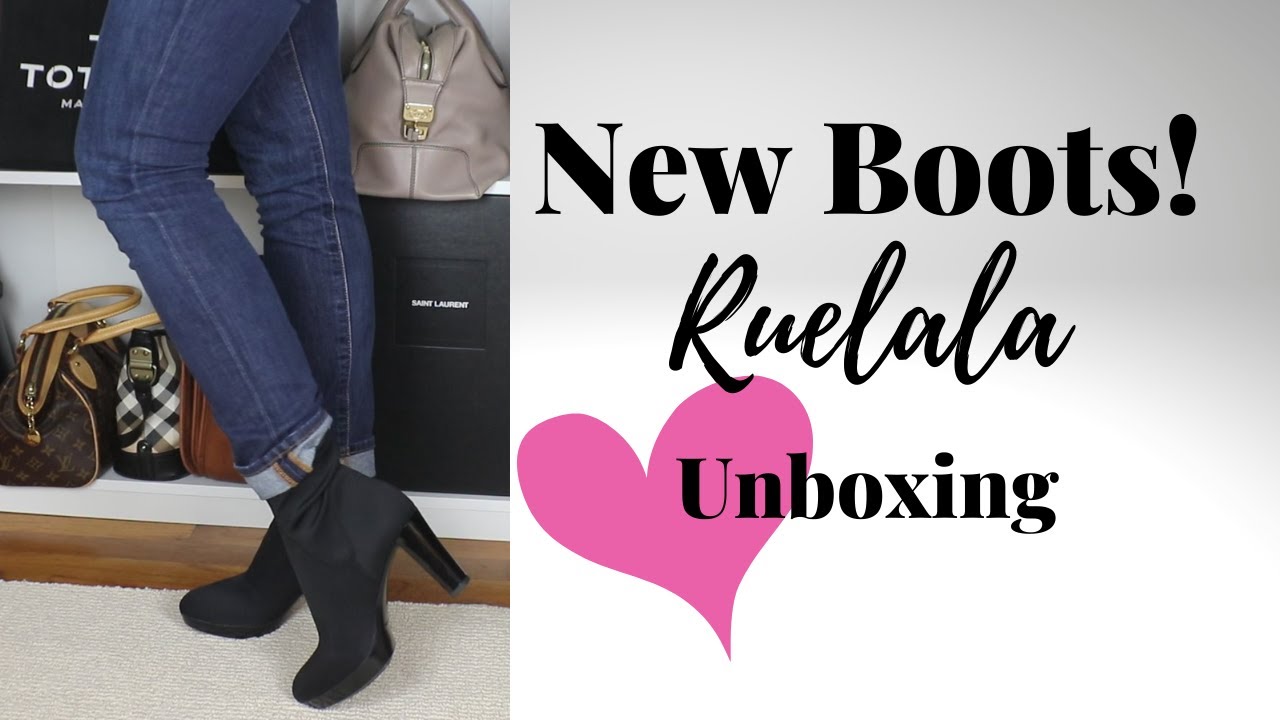 NEW BOOTS! RUELALA UNBOXING, Meet Penelope