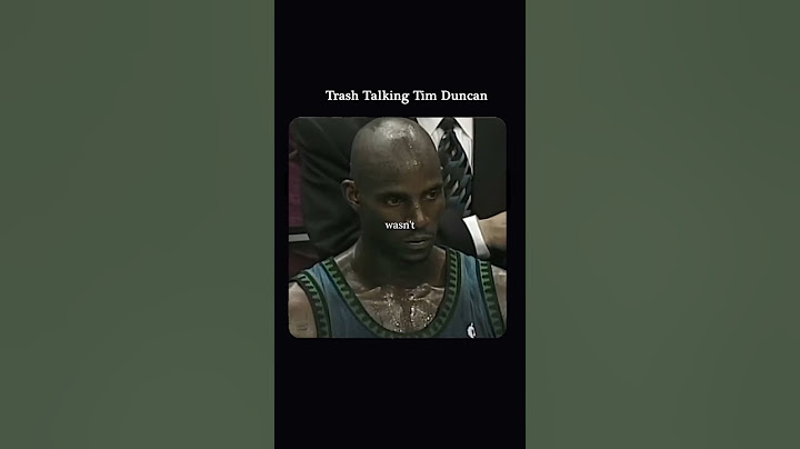 Trash talking Tim Duncan. #nba #trashtalk #motivational #athlete #timduncan