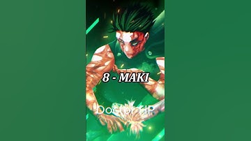 Top 10 Strongest Jujutsu Kaisen characters - (JJK Chapter 238) #anime #top10  #jujutsukaisen