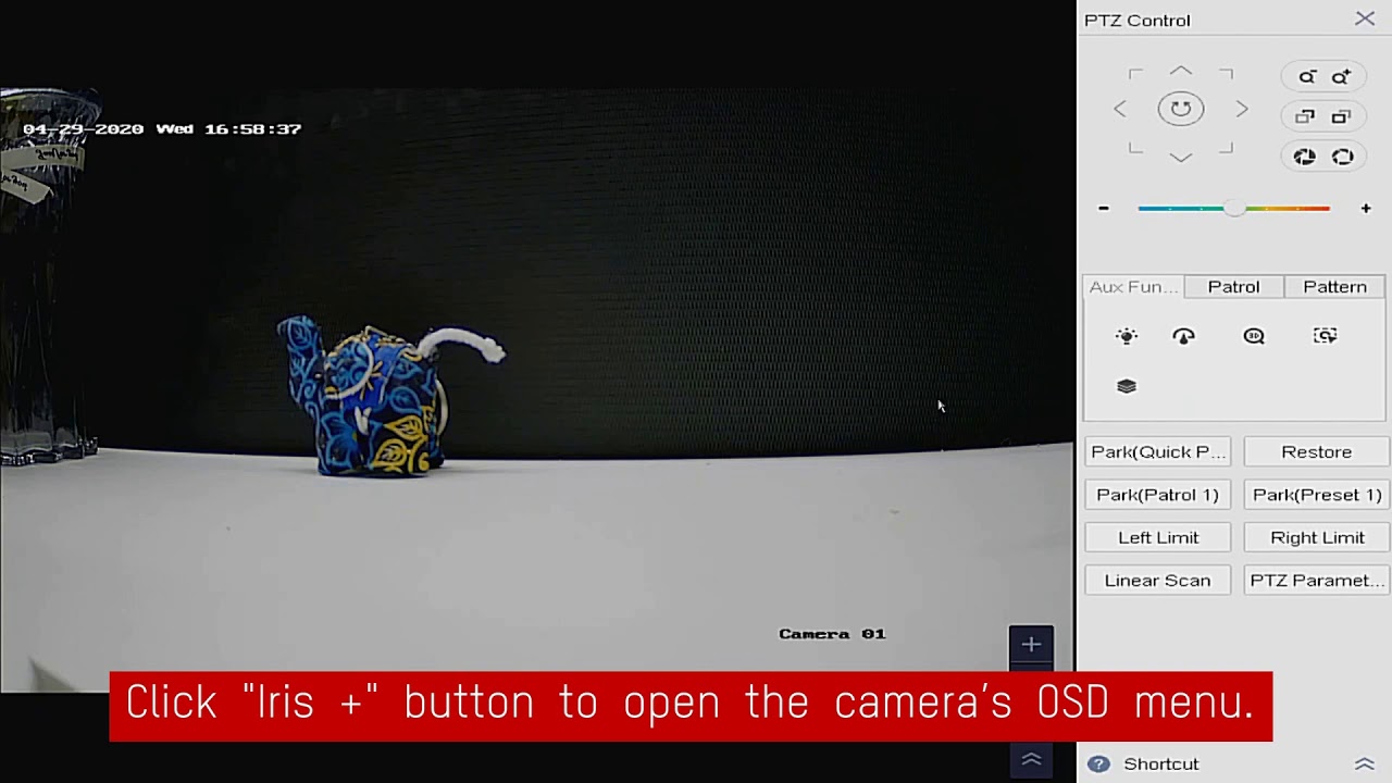 How to Open the Analog Camera OSD Menu from DVR Local GUI4 0 YouTube