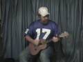 Super Bowl Sunday Bushman World Ukulele Contest entry Neil Oratz