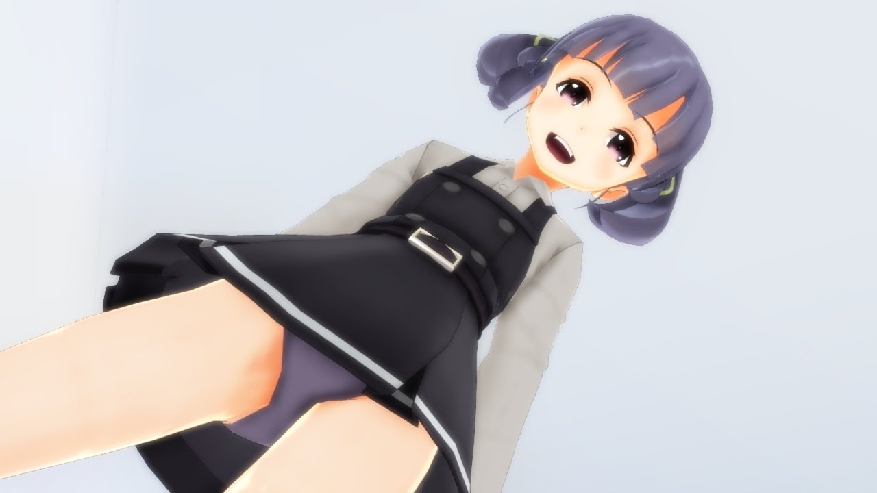 【MMD艦これ】大潮がパンチラしながら純情スカートを踊ってくれました【ロリかわいい】