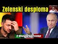 #Zelenski pierde autocontrol por derrotas en el frente; Toda ayuda occidental llega un año tarde