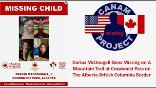 Missing 411 David Paulides Presents The Disappearance of Darius McDougall, Crowsnest Pass, Alberta