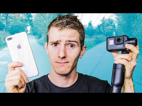 iPhone 8 vs  GoPro Hero 6 Black - Review