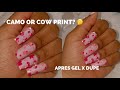 VALENTINES CAMO/COW PRINT | ALIEXPRESS | APRES GEL X DUPE