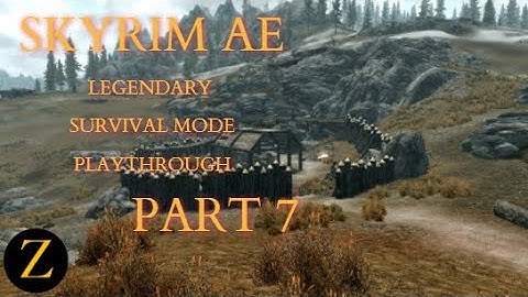 Skyrim Anniversary Edition / Legendary Difficulty Survival Mode Part 7 - Sorting our lives out