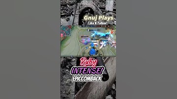 RUBY INTENSE PLAY | EPIC COMEBACK | NEVER GIVE UP!