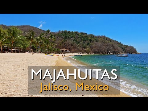 Why visit Majahuitas Beach South of Puerto Vallarta Jalisco Mexico