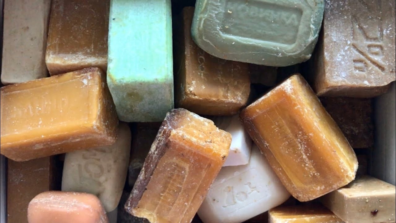 ASMR SOAP # ASMR Cutting a very very dry soap✨