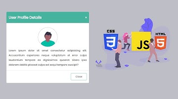 How to Create a Modal Popup in HTML CSS and JavaScript