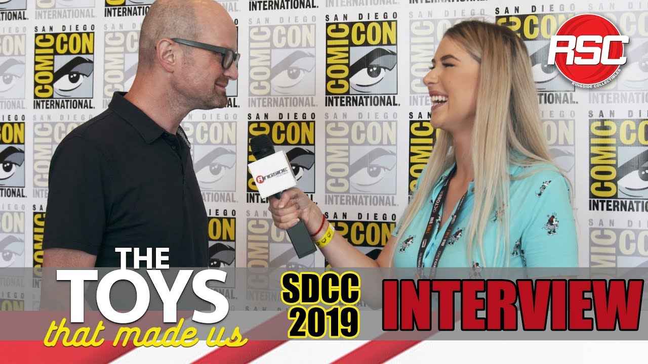 THE TOYS THAT MADE US Creator - Brian Volk-Weiss Interview at SDCC 2019! San Diego Comic Con