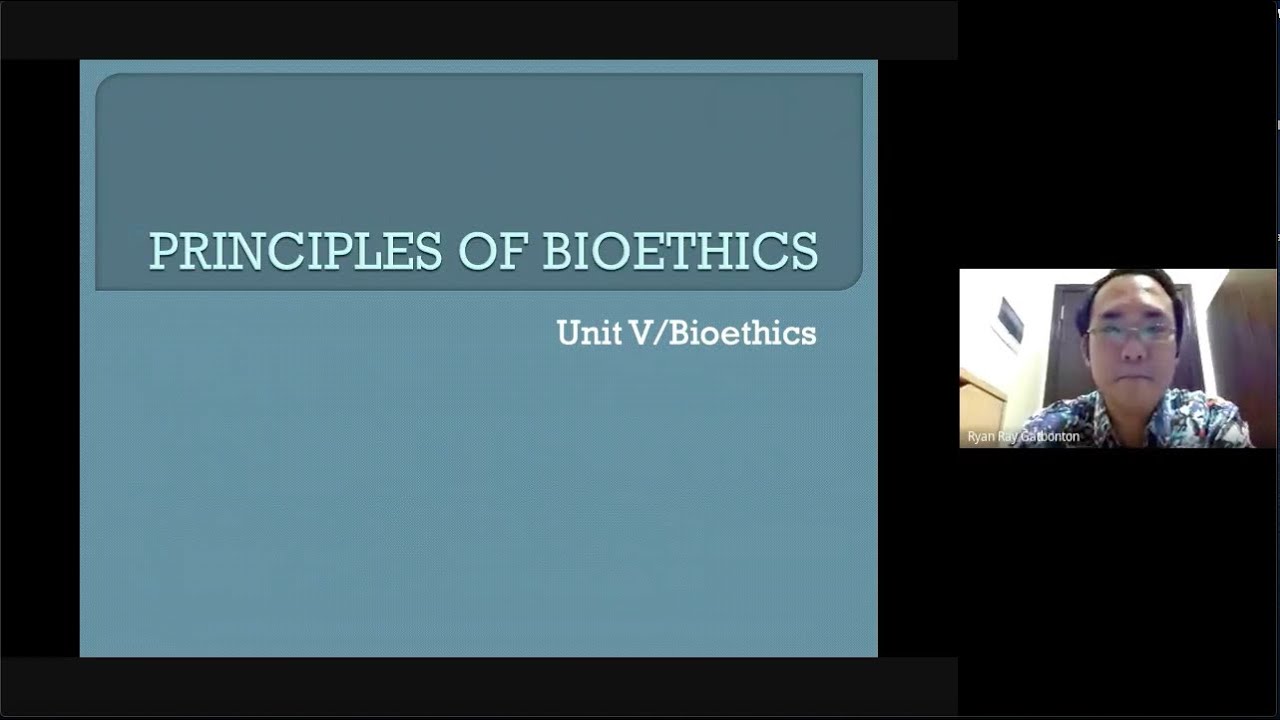 N-108 HEth Lecture 3: Human Dignity, Stewardship and Creativity, Totality and Integrity
