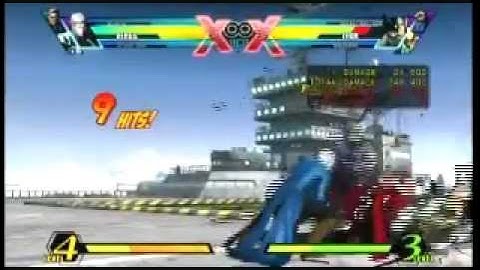 UMvC3 Spiderman ultimate web throw resets