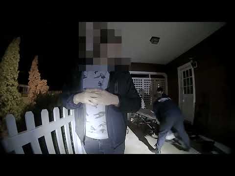 <p>Body-cam footage from the night of Rasmussen&#x27;s murder</p>