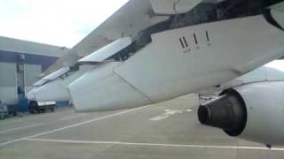 Avro RJ85 Before take off at London City Airport