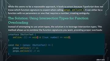 Mastering onClick Property Overloading in React with TypeScript