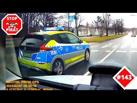 STOP PIRAT #143 - Niebezpieczne i codzienne sytuacje na drogach