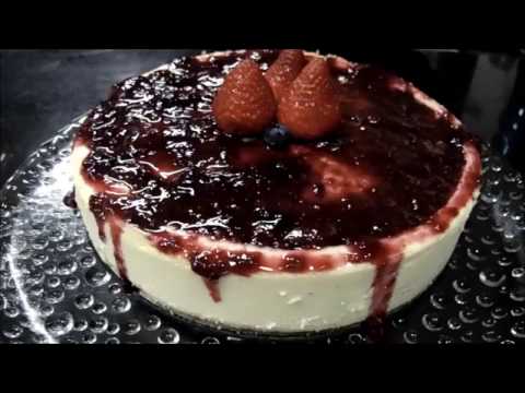 Vídeo: Sem Cheesecake Assado - Receitas Simples Com Mascarpone E Cerejas
