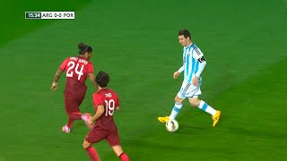 Lionel Messi vs Portugal (Friendly) 2014-15 English Commentary HD 1080i