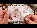 Asmr  love letters   relaxing scrapbooking  unboxing