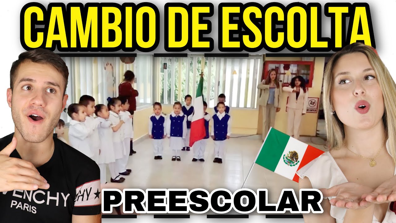 NOVIOS ALUCINAN CON EL CAMBIO DE ESCOLTA PREESCOLAR de NIÑOS | POR ESTO QUEREMOS HIJOS MEXICANOS