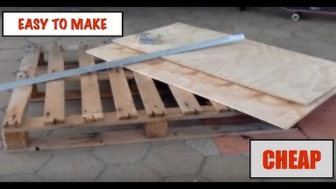HOW TO MAKE A CHEAP DIY SKATEBOARD GRIND BOX *EASY*
