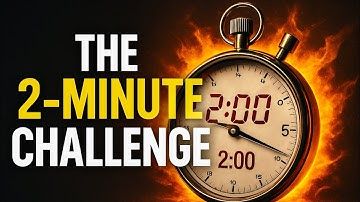 Unlock Massive Productivity in Just 2 Minutes! | The Two Minute Rule