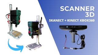 SCANNER 3D LOW COST KINECT XBOX 360 - SKANECT