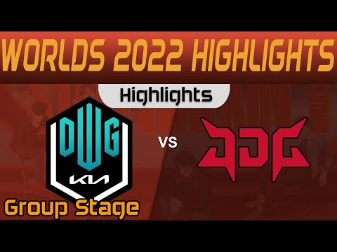 DK vs JDG Highlights Group Stage Worlds 2022 DWG KIA vs JD Gaming by Onivia