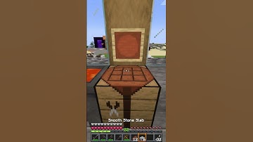 Minecraft Guide: How to craft Smooth Stone Slab #shortvideo #minecraft #mctutorial #gaming #tutorial