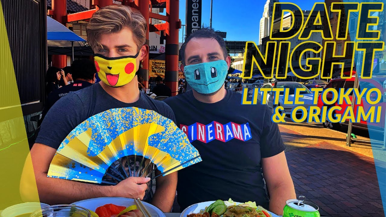 Date Night 4: Little Tokyo and Origami! | A Gay In The Life | Garrett Clayton & Blake Knight