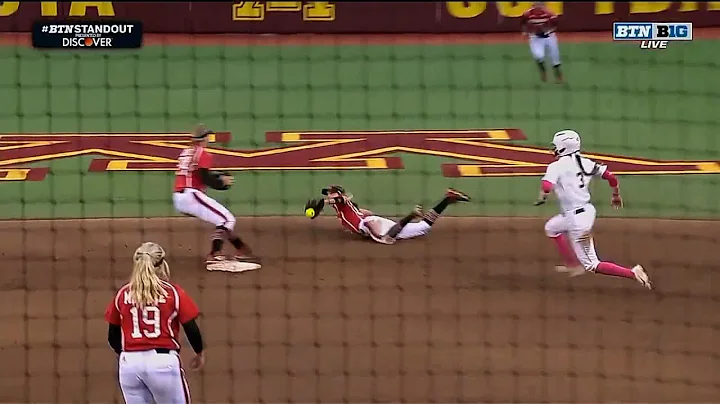 Laura Barrow's #BTNStandout Defensive Play vs. Min...