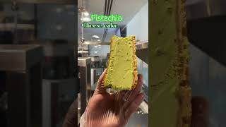 Pistachio Cheese cake #asmrfood #yummy #cuttingskills