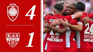 HIGHLIGHTS | ROYAL ANTWERP FC 4-1 KAS EUPEN | #JPL speeldag 10 | 2023-2024