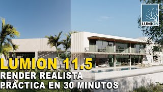 COMO HACER UN RENDER REALISTA EN LUMION 11.5 | EN 30 MINUTOS