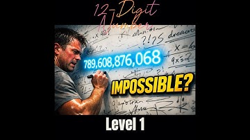 Can You Spell It 12 Digit Number Challenge!   Level 1