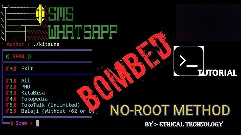 WhatsApp Bombing | How to Send Spam Messages On WhatsApp | No Root | Termux | Ethical Technology ||