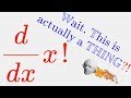 WAIT, WHAT?! DIFFERENTIATING x FACTORIAL x! - Introducing the Digamma Function